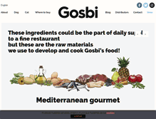 Tablet Screenshot of gosbi.com